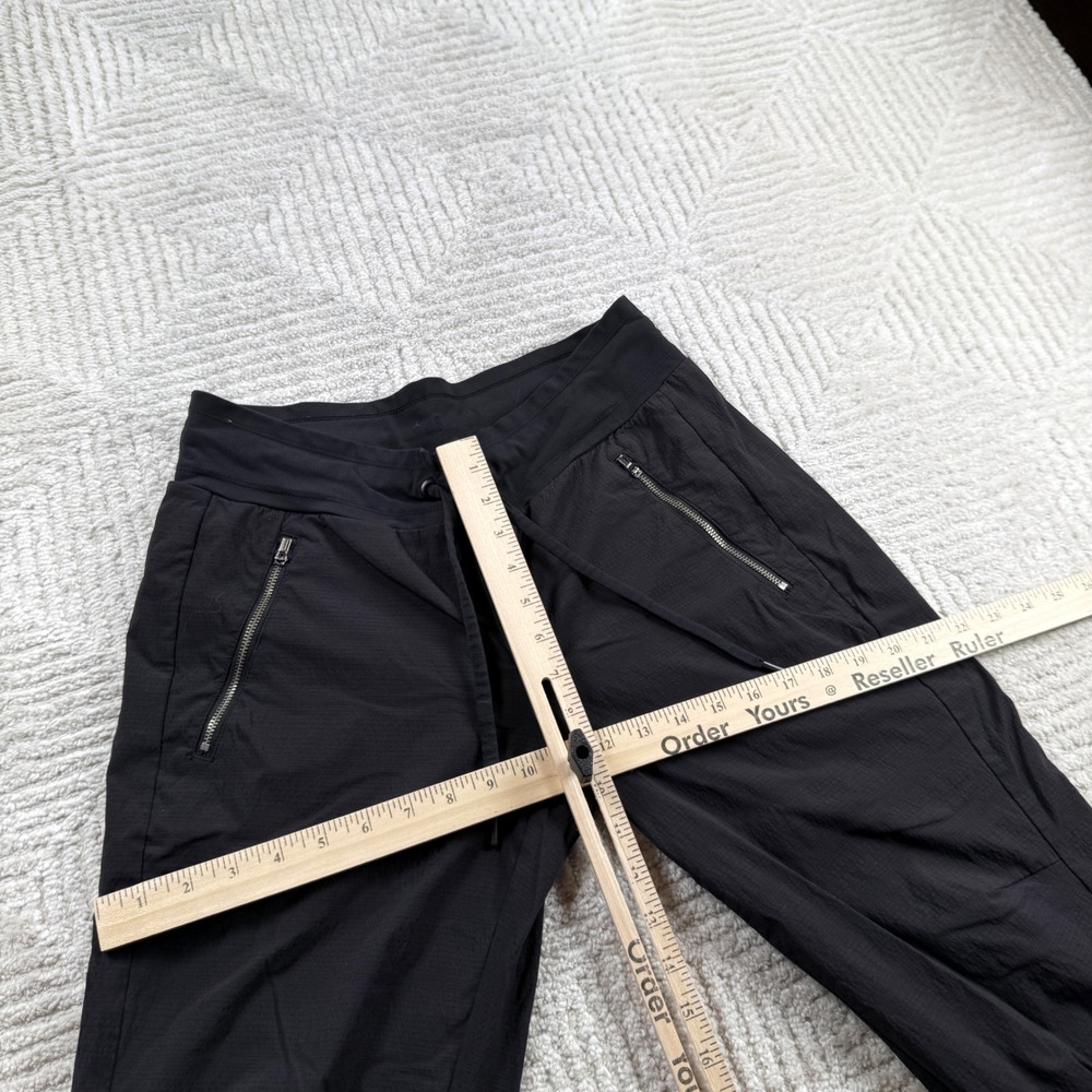 Athleta Trekkie North Jogger Women 6 Black Hiking Travel Pants Gorpcore Utility - Picture 3 of 10